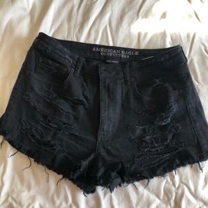 American Eagle Vintage Hi Rise Festival jean short